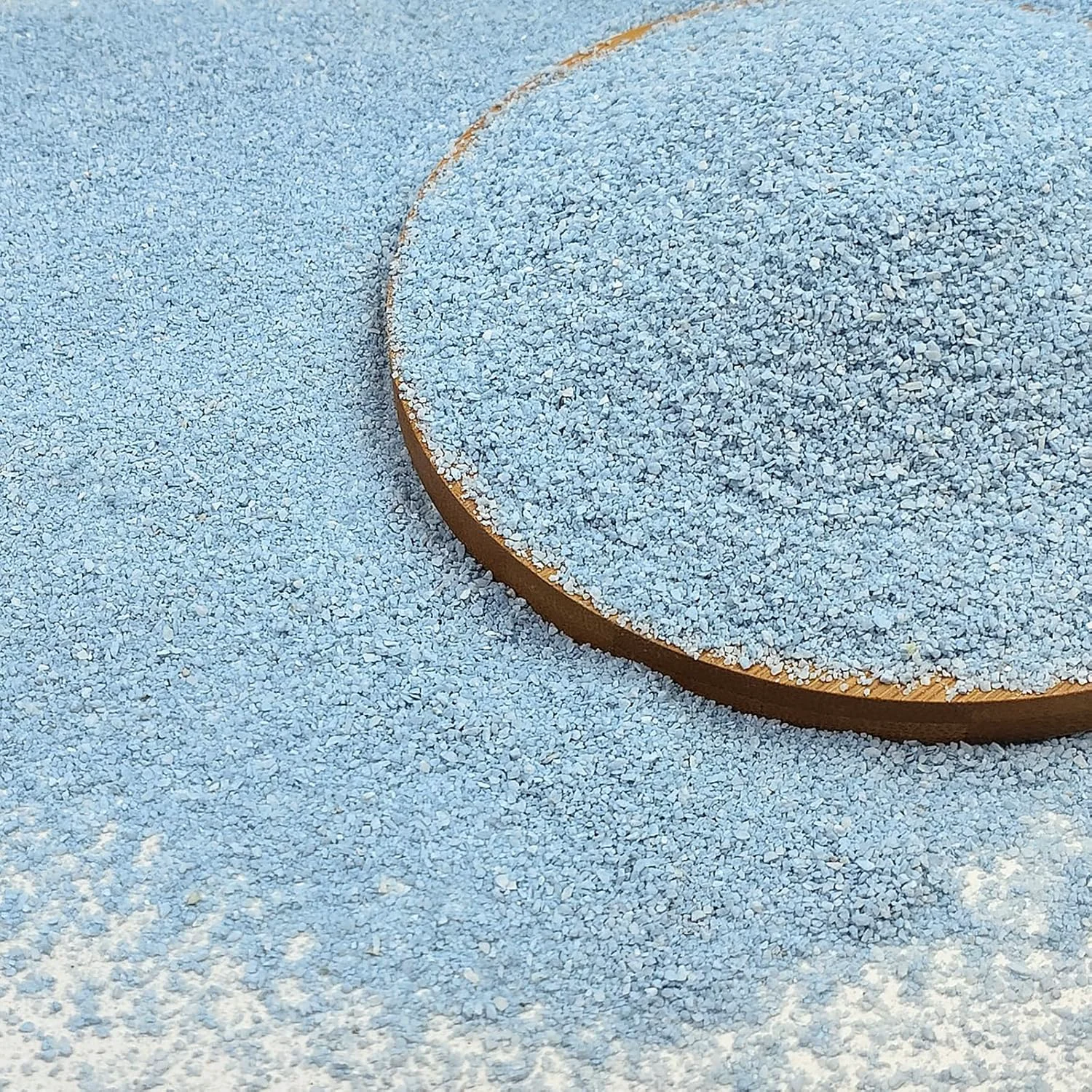 Recyclable 20 lbs Aquarium Blue Sand 0.4-0.8 mm Decorative Sand for Aquarium Fish Tank Candle Vase Wedding Ceremony Arts Crafts and Bowl Fillers Original Design