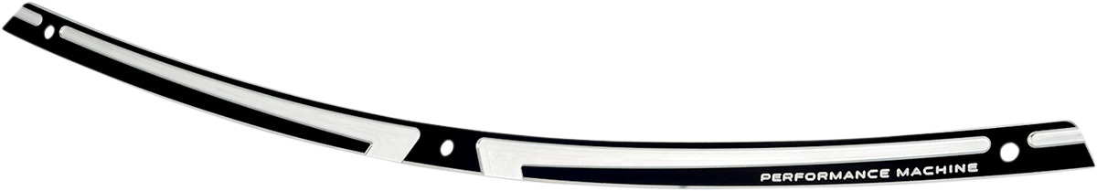Elegant PERFORMANCE MACHINE PM Windshield Trim - Scallop - Contrast Cut - FL '14-'21 0209-2016SCA-BM Next-Generation