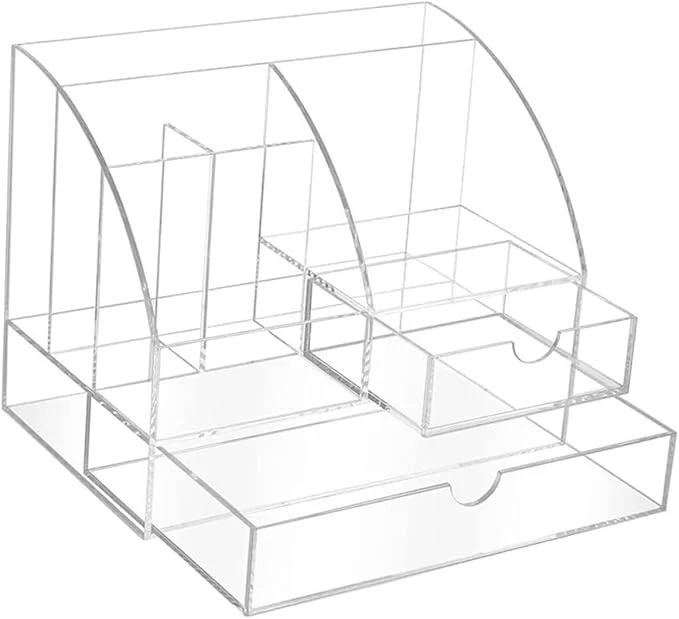 Soft Acrylic Desk Organizer Drawer Multi-layer Storage Box for Makeup Office Supplies and Accessories Acrylic Design for Home and Office UseAbout ThisOverview Innovative