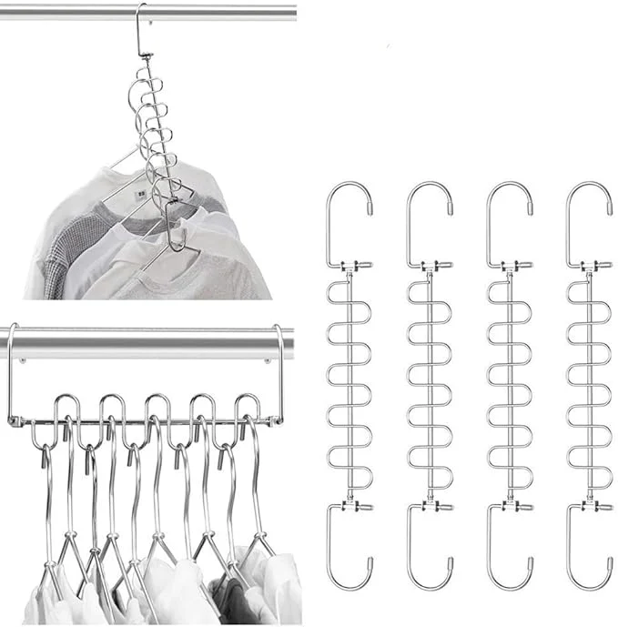 Responsible Meetu Closet Organizer - 9.5 Inch Cloth Hanger Space Saving Hangers for Wardrobe Organization Pack of 6 About ThisOverview Specialty