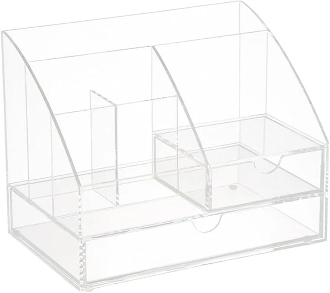 Natural Acrylic Desk Organizer Drawer Makeup Box for Vanity Office Desktop Storage BoxAbout ThisOverview Specialty