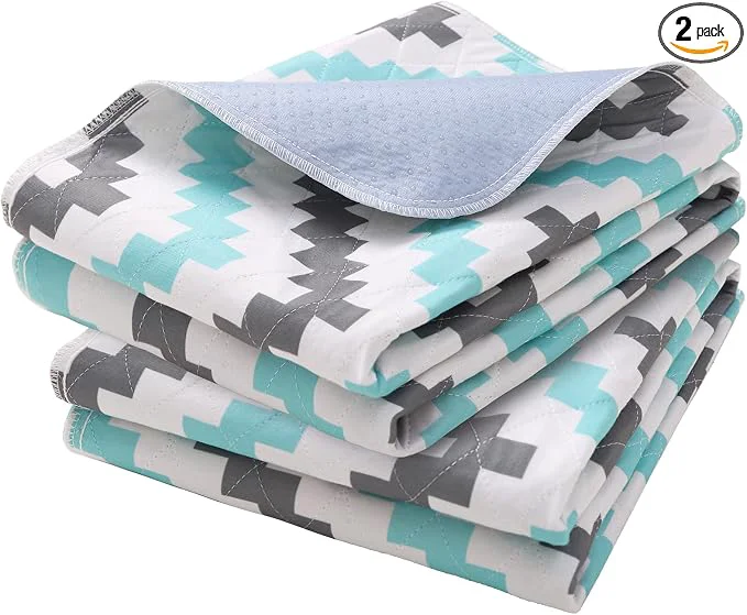 Detailed OUTCREATOR® Washable Bed Pads 34 x 56 Incontinence Mattress Protector Contemporary