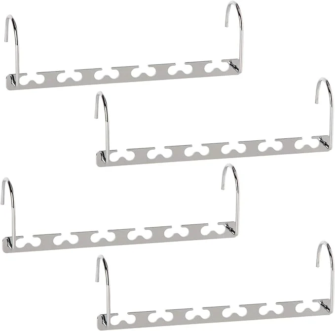 Lightweight GEFTOL Space Saving Hangers Metal Hanger Cascading Hanger Closet Clothes Organizer 4 Pack About ThisOverview Environmentally Friendly