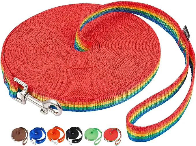 Authentic AmaGood Dog Puppy Obedience Recall Training Agility Lead-15 ft 20 ft 30 ft 50 Premium