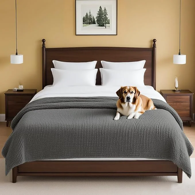 Dependable H.VERSAILTEX Plush Chenille Couch Cover Innovative