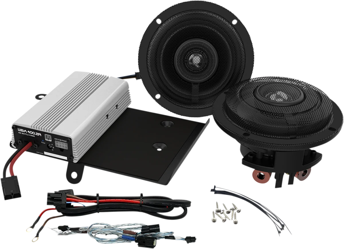 Quality WILD BOAR AUDIO 400 W Amp Speaker Kit - FLH WBASG KIT.2R Natural