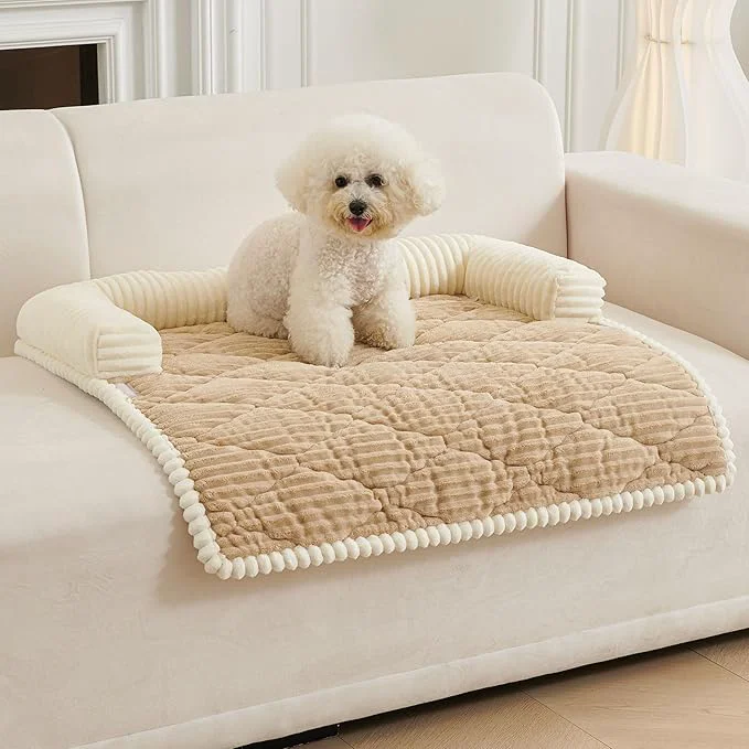 Clean HAOMAIJIA Dog Couch Bed for Medium Dogs Non Slip Pet Couch Covers for Sofa Long-Lasting