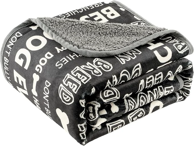Premium Material Waterproof Dog Blankets Pet Blanket Soft Fluffy Sofa Car Bed Protector Sustainable