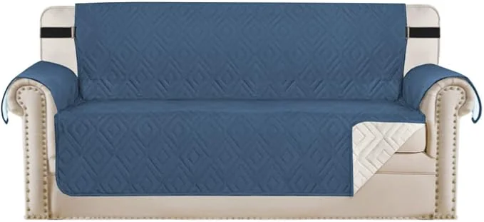 Environmentally Friendly H.VERSAILTEX Reversible Sofa Slipcover Furniture Protector Water Resistant 2 Reliable