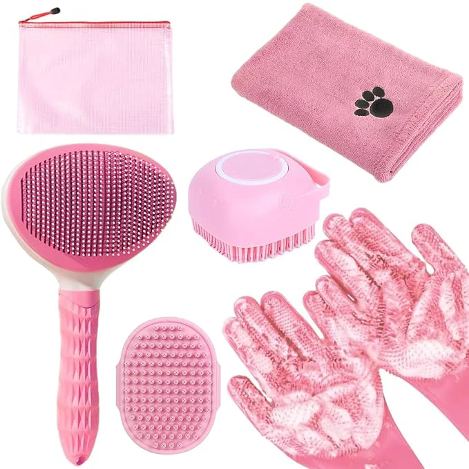 Contemporary Bath Grooming Kit for Pets Luxury