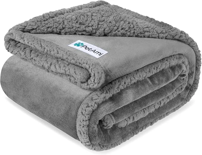 Comfortable PetAmi Waterproof Dog Blanket for Medium Large XL Dog Puppy Cat Throw for Couch Responsible