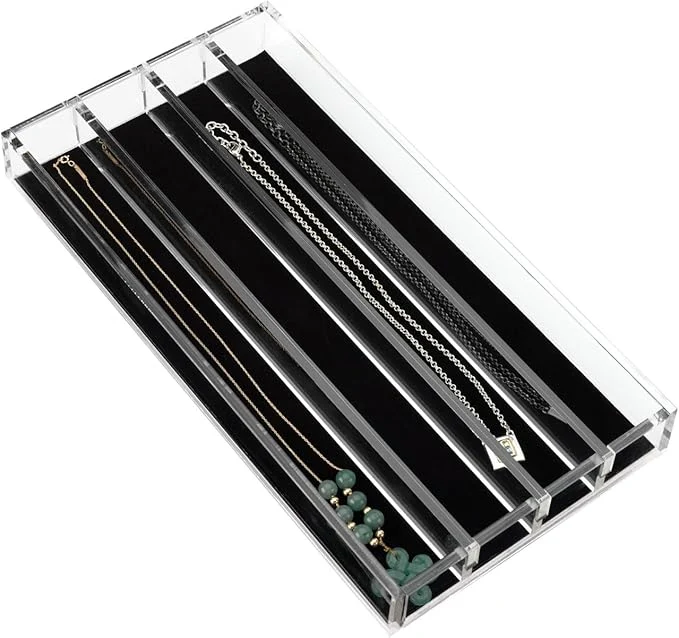 Stylish Rev-A-Shelf Acrylic Jewelry Organizer to use in Closet DrawersAbout ThisOverview Casual