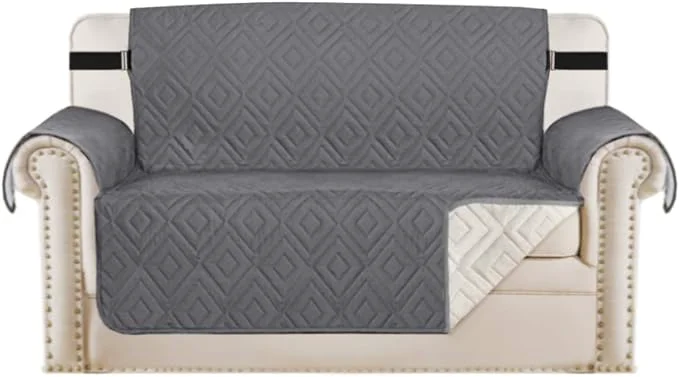 Advanced H.VERSAILTEX Reversible Loveseat Cover Furniture Protector Anti-Slip Water Dependable
