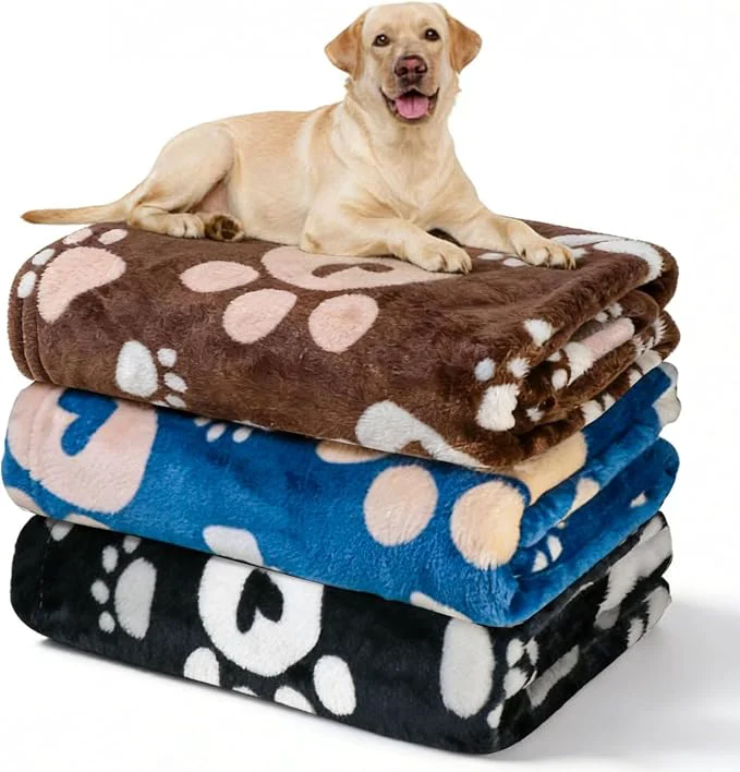 Proven Premium Dog Blankets for Large Dogs Cat Flannel Blanket Washable Soft Pet Quality