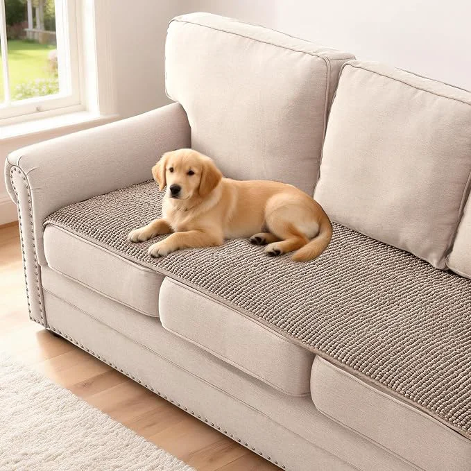 Versatile H.VERSAILTEX Plush Chenille Couch Cover Exceptional