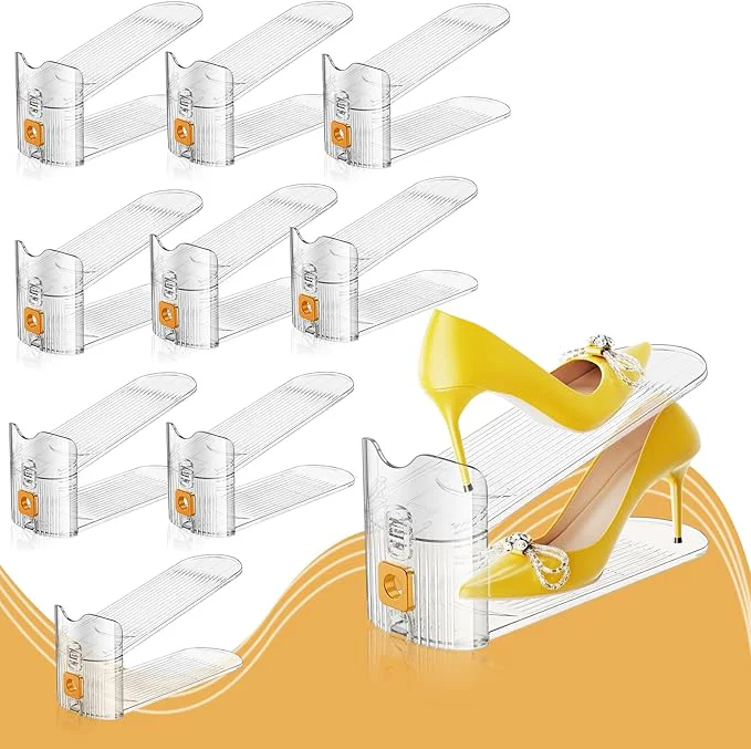 Luxury Shoe Slots Organizer for Closet Shoe Stacker Organizer Double Layer S Original