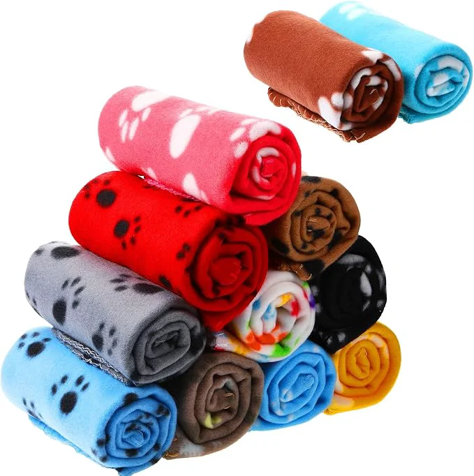 Convenient Tegeme 12 Pieces Fleece Blankets Professional
