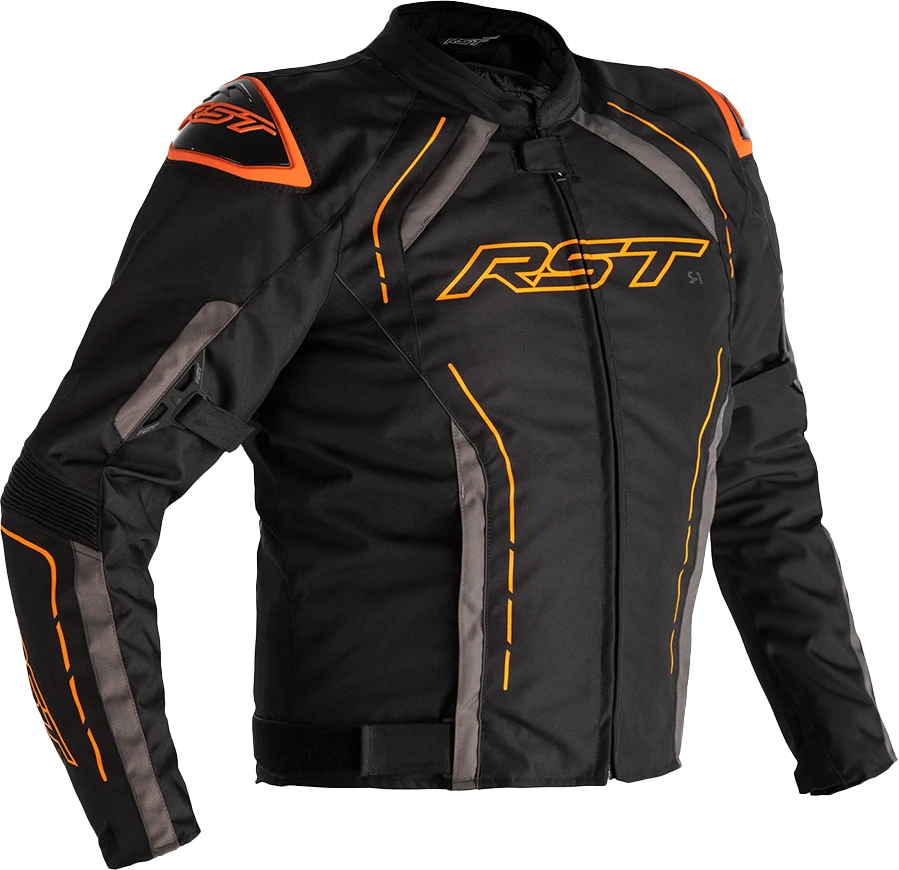 Elegant S1 Ce Jacket Blk Gry Neon Org Textile Xl Exceptional