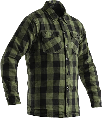 Certified Kevlar Lumberjack Ce Shirt Green Check Textile Xs Fast