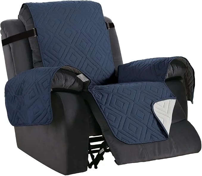 Premium Material H.VERSAILTEX Reversible Quilted Recliner Covers Water Resistant Furniture Fine Crafted