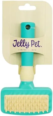 Long-Lasting JELLY PET Deshedding Dog Bath Brush Scrubber Prestigious