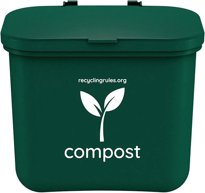 Efficient Small Green Compost Bin Container Unique