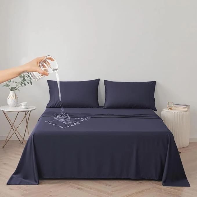 Effective DUJUIKE Waterproof Bed Cover for Dog and Cats Pet Hair Resistant Bed Sheet Comfortable