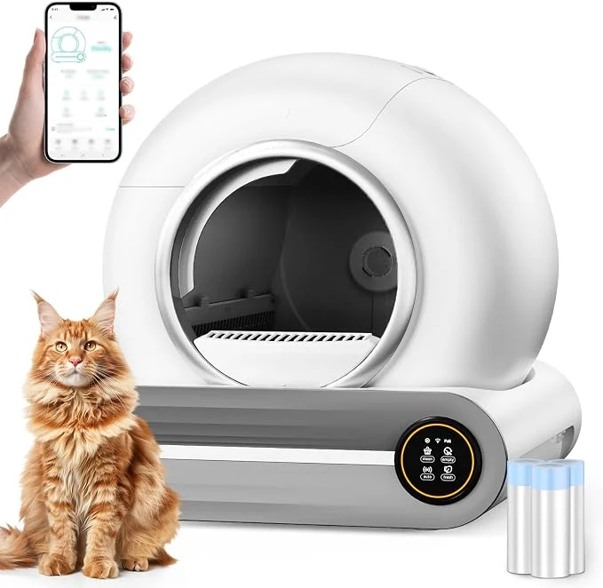 Convenient SUW Self Cleaning Litter Box Automatic Cat Litter Box Dependable