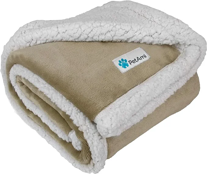 Selected PetAmi Dog Blanket for Medium Large Dogs Pet Bed Blanket Cat Puppy Kitten Safe