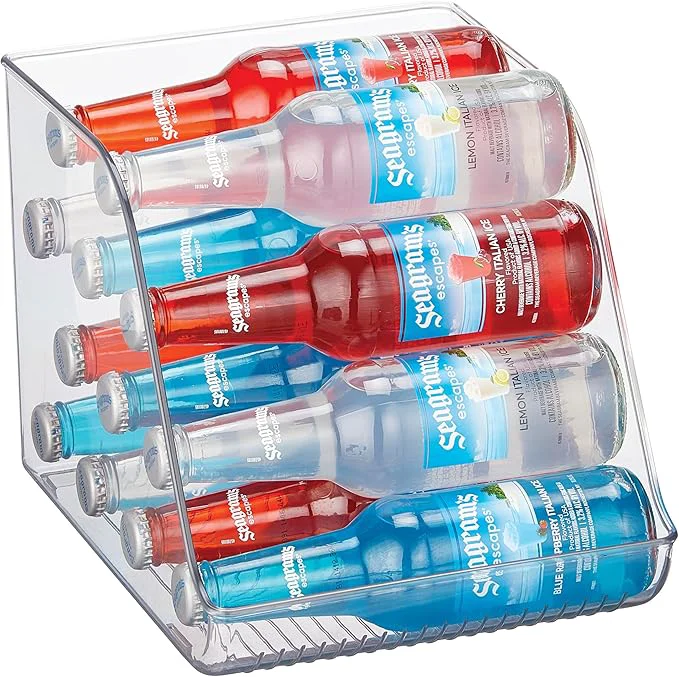 Environmentally Friendly iDesign Water Bottle Organizer for Fridge - Clear - Made in USAAbout ThisOverview High-Quality