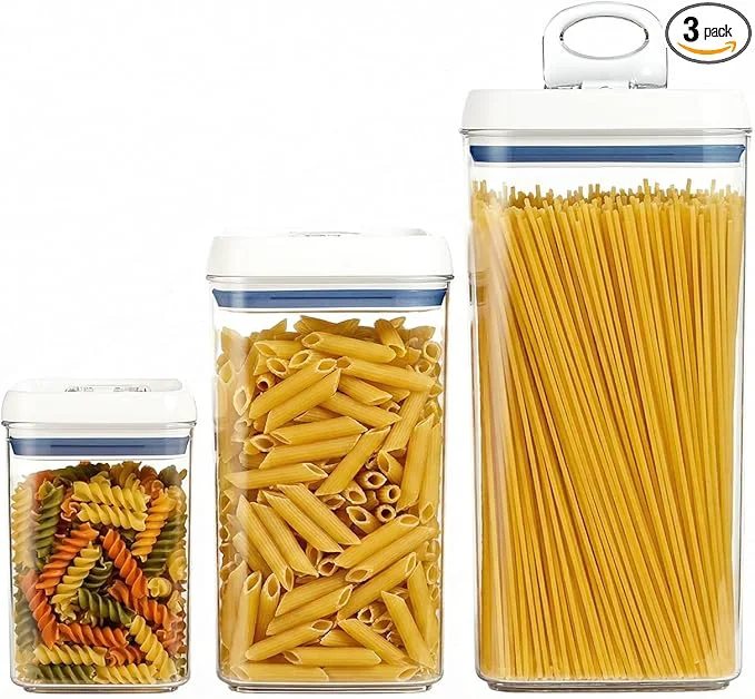 Smooth Felli Flip Tite Airtight Storange Container for Pantry Kitchen 6 XL Nest-L 3pk About ThisOverview Quality