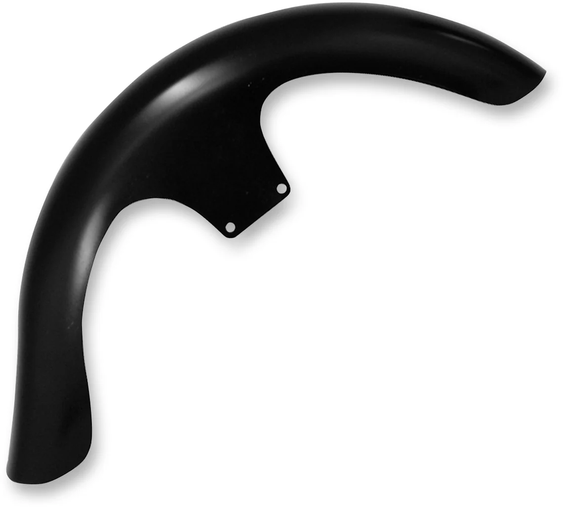 Optimized KLOCK WERKS Lil' Wrapper Front Fender Kit - For Raked Frames - Black - Steel - 26 KWF-01-0260-2014 Innovative
