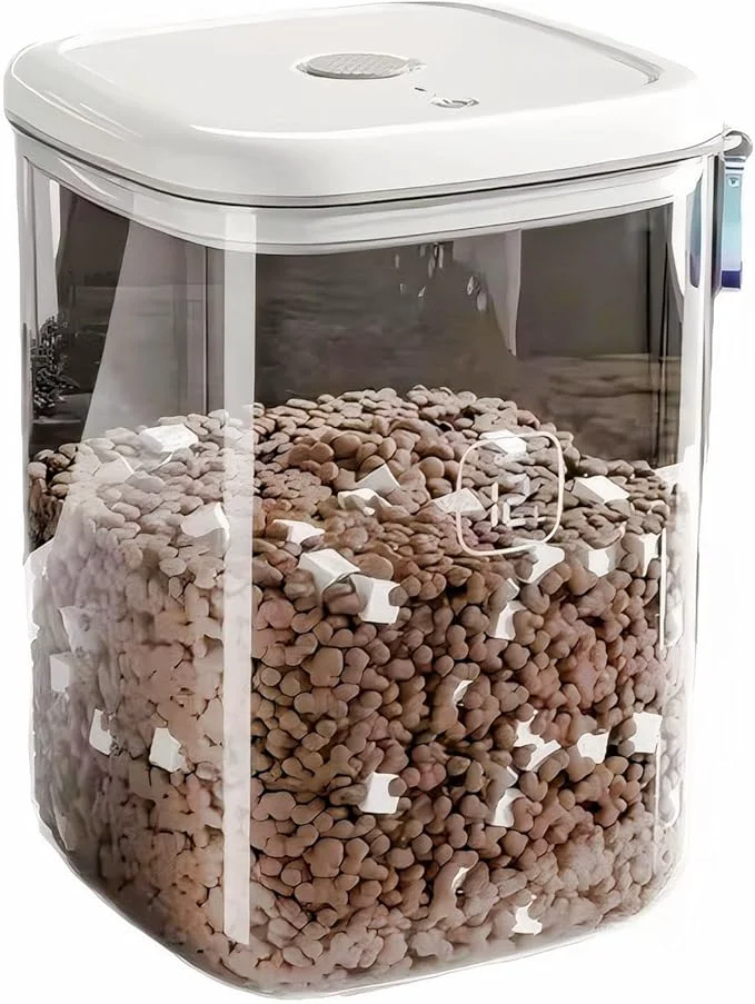 Outstanding Vacuum Sealed Pet Food Storage Container - 6L 12L Airtight Bucket for Cat Dog Food Also for Rice Grains Pest-Proof 12L About ThisOverview Sophisticated
