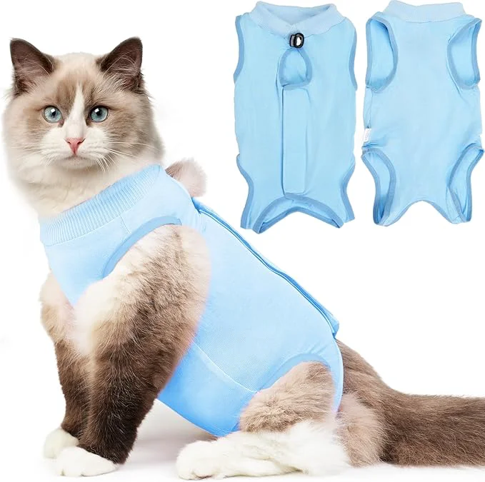 Authentic Cat Recovery Suit Kitten Surgical Bodysuit Trendy