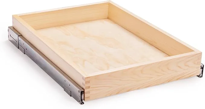 Healthy 20 W x 21 D x 3 H Soft Close Slide Out Wood Drawer Organizer for Kitchen Cabinet Width 20.5 inches for Bottom Assembly Width 20 inches for Side Assembly About ThisOverview Fast