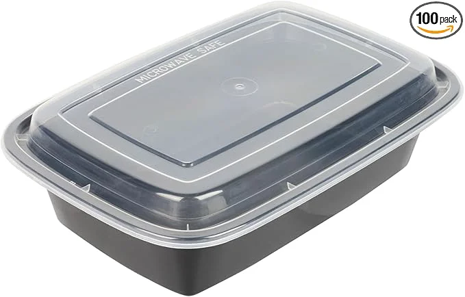 Artisan Restaurantware-Asporto 38 Ounce Take Out Containers 100 Food Containers With Lids - Microwavable Disposable Black Plastic To Go Boxes For Food No BPA For Take Out And DeliveryAbout ThisOverview High-Performance