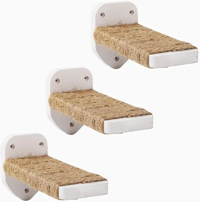 Advanced 3-in-1 Cat Climbing Wall Steps Minimalist