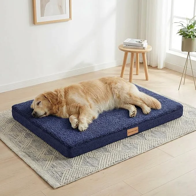 Verified Patas Lague Orthopedic XL Dog Bed Large Sized Dog 48''X30'' Soft Waterproof Casual