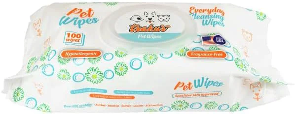 Fine Txakur pet Wipes for Dogs and Cats Hypoallergenic Natural Products for High-Performance