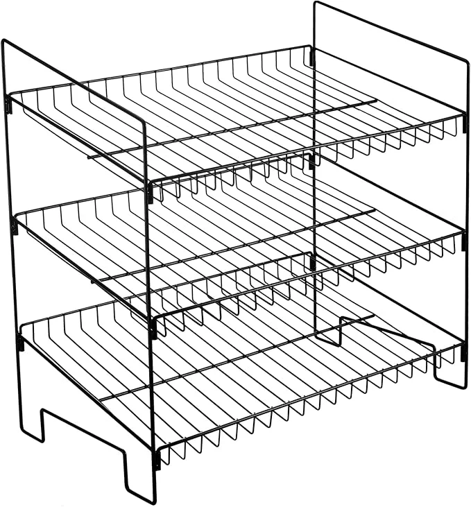 Contemporary LEIFIDE 3 Tier Snack Basket 24 x 14.9 x 23.2 Inch Candy Display Rack Metal Wire Countertop Concession Stand Supplies for Office Pantry Kitchen BathroomAbout ThisOverview Luxury
