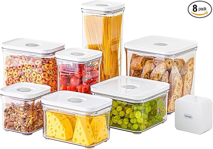 Proven VAKUEN Premium Airtight Food Storage Containers Mega 8P Set. Total 46. Organic