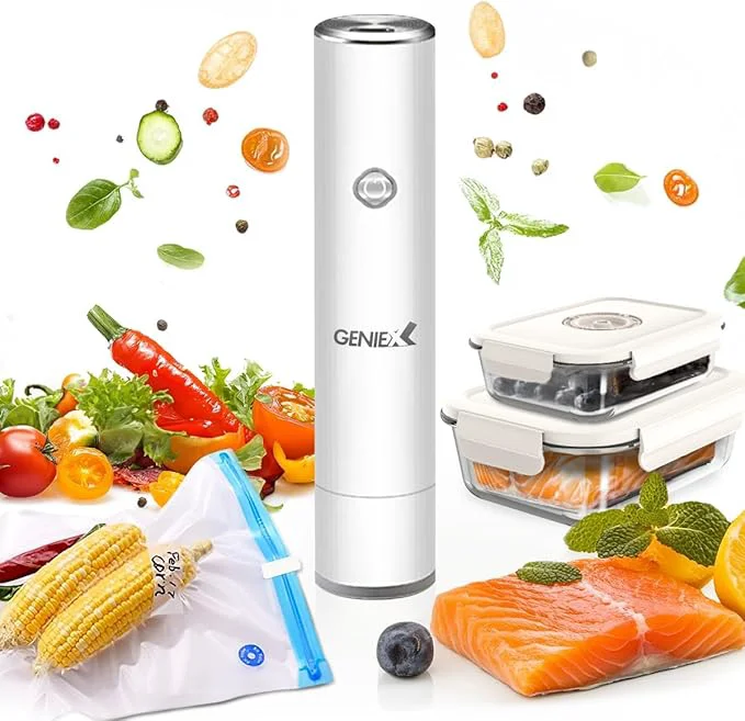 Easy-to-Use Handheld Vacuum Sealer for Food Storage Compact Wireless Rechargeable Sealer Only About ThisOverview Breathable
