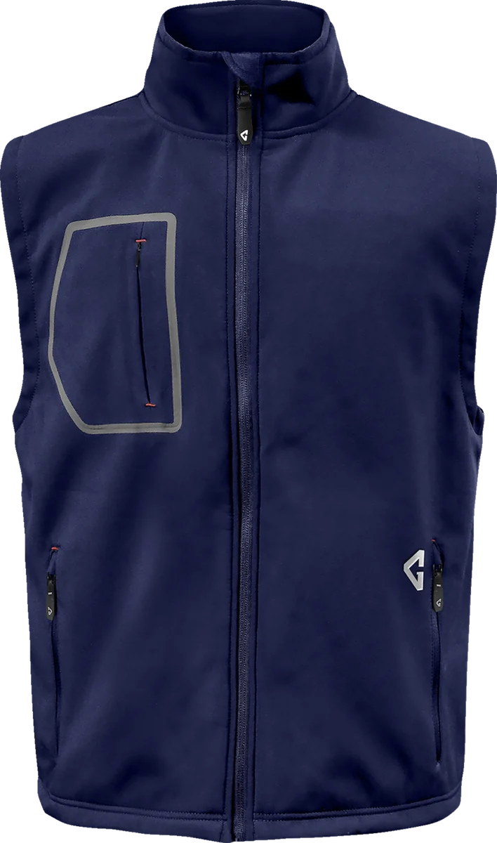 Top-Quality GERBING HEATED CLOTHING 7V Torrid Softshell Heated Vest 2.0 - Navy - Medium GERTT7VMNM Clean