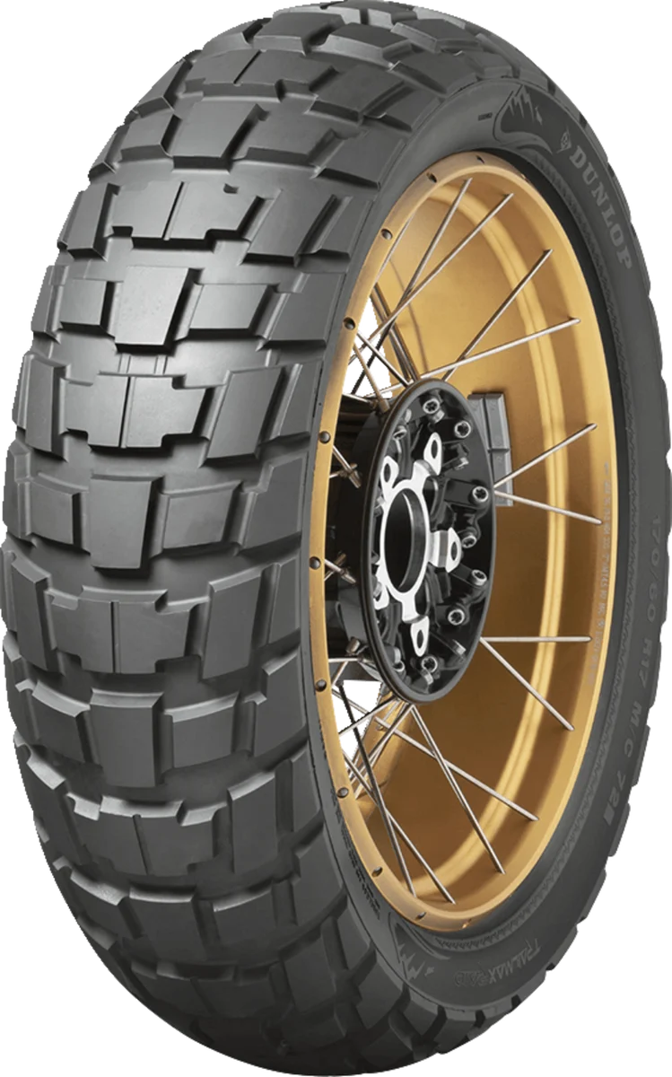 Consistent DUNLOP Tire - Trailmax Raid - Rear - 170 60R17 - 72T 45260406 Professional