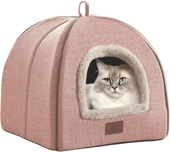 Solid WINDRACING Cat Bed for Indoor Cats Relaxed