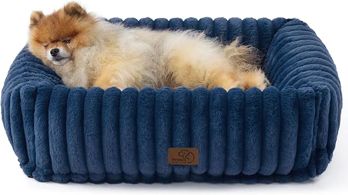 Certified Bedsure ComfyFleece™ Cute Dog Beds Large Sized Dog Modern