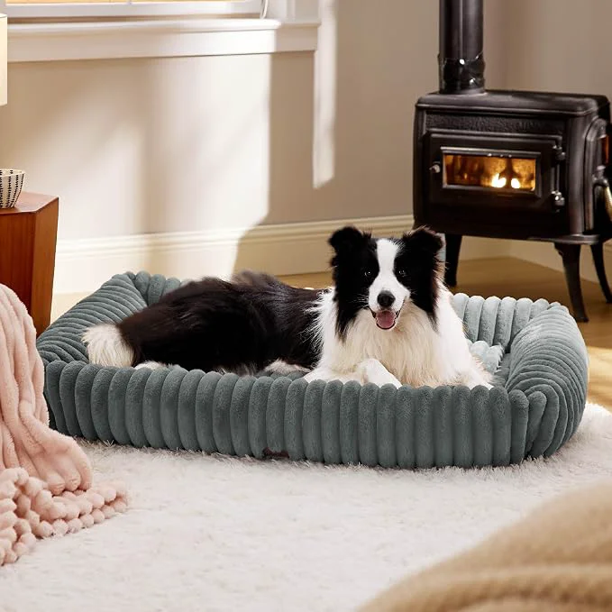 Clean Bedsure ComfyFleece™ Cute Dog Bed Genuine