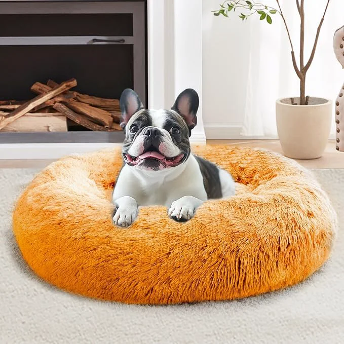 Unique JOLLYVOGUE Calming Small Dog Cat Bed Sophisticated