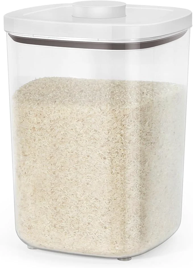 Versatile TBMax Large Flour Storage Container 10.56 Qt 20 Lbs Rice Container with Pop Up Lid Measuring Scoop for Flour Ce Dry Food Storage and Kitchen Pantry OrganizationAbout ThisOverview Casual