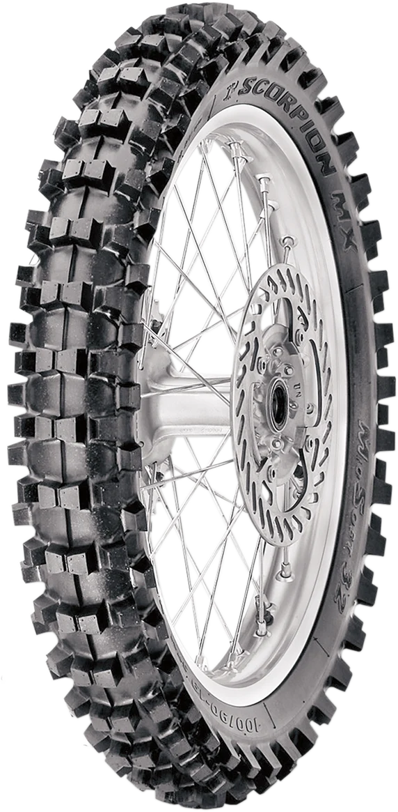 Contemporary PIRELLI Tire - Scorpion™ MX32 Mid Soft - Front - 60 100-12 - 36M 3841900 Enhanced